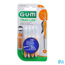 Afbeelding in Gallery-weergave laden, Gum Proxabrush Travel Cyl. Ufine 4 1412
