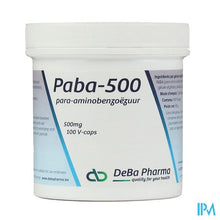 Afbeelding in Gallery-weergave laden, Paba Caps 100x500mg Deba
