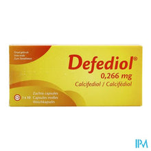 Load image into Gallery viewer, Defediol 0,266mg Zachte Caps 10
