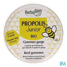 Afbeelding in Gallery-weergave laden, Herbalgem Propolis Junior Bio Gommen 45g
