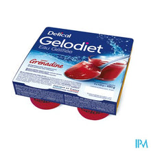 Afbeelding in Gallery-weergave laden, Gelodiet Gelwater Gesuikerd Grenadine Pot 4x120g
