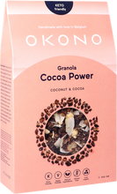 Afbeelding in Gallery-weergave laden, Okono Granola Cocoa Power Kokosnoot&amp;cacao 300g
