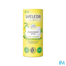 Afbeelding in Gallery-weergave laden, Weleda Deo Stick 24h Citrus &amp; Bergamot 50g
