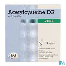 Afbeelding in Gallery-weergave laden, Acetylcysteine EG Sach 10X600Mg
