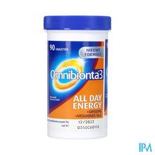 Afbeelding in Gallery-weergave laden, Omnibionta3 All Day Energy Multivitamines voor Energie (90 tabletten)
