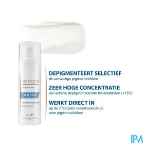 Ducray Melascreen Concentraat A/pigmentvlek 30ml