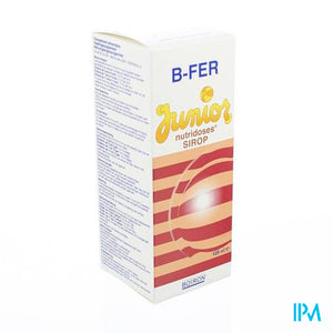 B-ijzer Junior Nutridoses Siroop 125ml Boiron