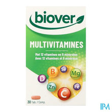 Charger l'image dans la galerie, Biover Multivitamine Tabl 30 Nf
