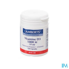 Afbeelding in Gallery-weergave laden, Lamberts Vitamine D 1000ie 25mcg Tabl 120
