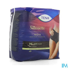 Load image into Gallery viewer, Tena Silhouette Plus Noir High Waist M 9 703081
