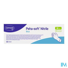Charger l'image dans la galerie, Peha Soft Handschoen Nitrile Blauw M 150 9420620

