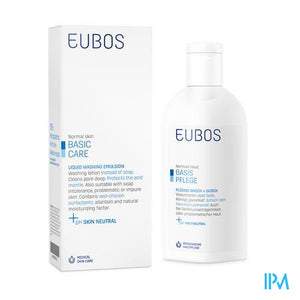 Eubos Zeep Vloeibaar Blauw N/parf 200ml