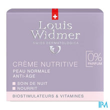 Afbeelding in Gallery-weergave laden, Widmer Nacht Nutritive Creme N/parf 50ml

