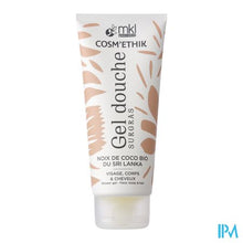 Afbeelding in Gallery-weergave laden, Cosm'ethik Douchegel Bio Kokosnoot Tube 200ml
