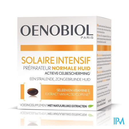 OENOBIOL SOLAIRE INTENSIF NORMALE HUID 30 CAPS