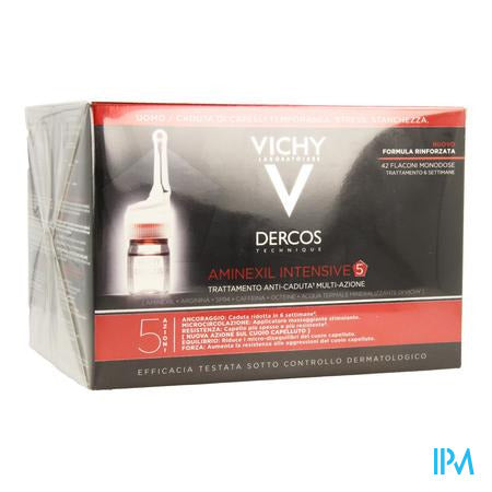 Vichy Dercos Aminexil Clinical 5 Men Amp 42x6ml