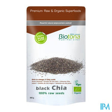 Afbeelding in Gallery-weergave laden, Biotona Black Chia Raw Seed 400g
