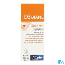 Afbeelding in Gallery-weergave laden, D3 Biane Druppels 20ml
