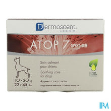 Afbeelding in Gallery-weergave laden, Dermoscent Atop 7 Spot On Hond 10-20kg 4x1,2ml
