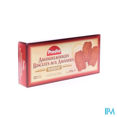Prodia Amandelkoekje+zoetst.malt.125g 6008 Revogan