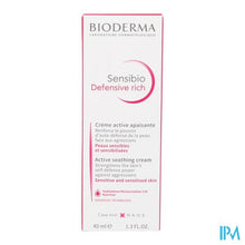 Afbeelding in Gallery-weergave laden, Bioderma Sensibio Defensive Rich 40ml
