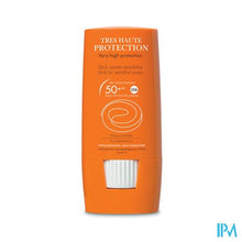 Afbeelding in Gallery-weergave laden, Avene Zon Ip50+ Stick Breed Gevoelige Zone 10g
