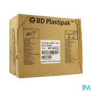 Bd Plastipak Spuit+nld Tuberculine 1ml+25g 5/8 120