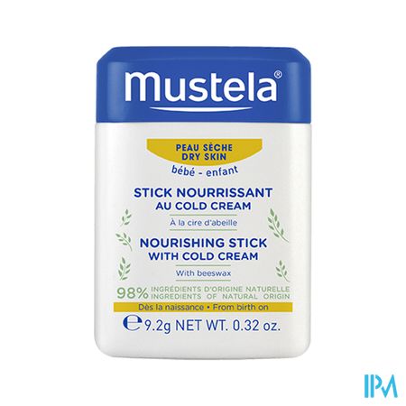 Mustela Ps Stick Voedend Cold Cream 9,2g