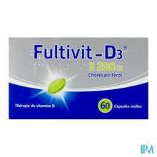 Afbeelding in Gallery-weergave laden, Fultivit-D3  3200Ie Caps Zacht 60
