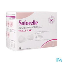 Load image into Gallery viewer, Saforelle Menstruatiecups Pack Comfort 12h T1
