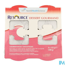 Afbeelding in Gallery-weergave laden, Resource Dessert Gourmand Aardbei 4x125g 12311130
