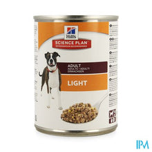 Afbeelding in Gallery-weergave laden, Hills Sc.plan Canine Light Ad Chicken 370g 8048u

