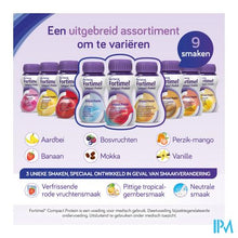 Afbeelding in Gallery-weergave laden, Fortimel Compact Protein Fris Rode Vrucht. 4x125ml

