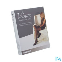 Load image into Gallery viewer, Veinax Hold-ups Transparant 2 Lang Zwart M2
