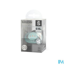 Charger l'image dans la galerie, Suavinex Bonhomia Soother Sili.rev 6/18m Owl Green
