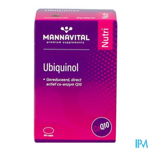 Load image into Gallery viewer, Mannavital Ubiquinol Caps 60
