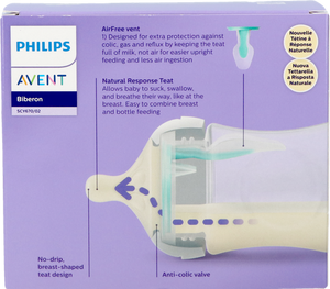 Philips Avent Natural 3.0 Airfree Zuigfles 2x125ml