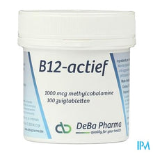 Afbeelding in Gallery-weergave laden, Vitamine B12 1000mcg Methylcobalamine Zuigtabl 100
