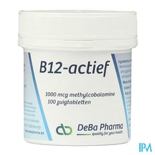 Afbeelding in Gallery-weergave laden, Vitamine B12 1000mcg Methylcobalamine Zuigtabl 100
