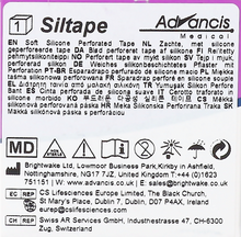 Afbeelding in Gallery-weergave laden, Siltape Soft Silicone Perforated Tape 2cmx3m
