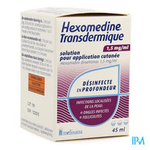 Load image into Gallery viewer, Hexomedine Sol 45ml Transcut
