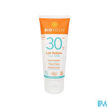Afbeelding in Gallery-weergave laden, Biosolis Lait Solaire Ip30 100ml
