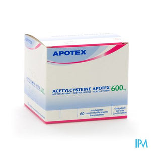 Acetylcysteine Apotex Comp Eff 60 X 600mg