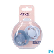 Difrax Dynamic Fopspeen 0-6m Prime Baby Blue/blue2