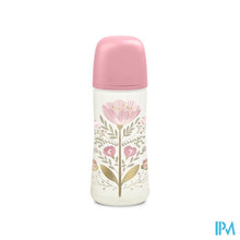 Charger l'image dans la galerie, Suavinex Gold Bottle Silicone Slow Flow 360ml Pink
