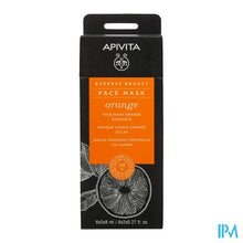 Afbeelding in Gallery-weergave laden, Apivita Express Beauty Face Mask Orange Rad. 2x8ml
