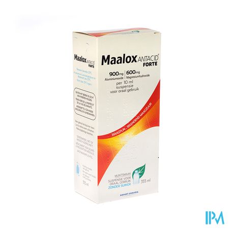 Maalox Antacid Forte 900/600 Susp 355ml