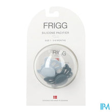 Afbeelding in Gallery-weergave laden, Frigg Fopspenen Butterfly T1 Silicon Slate/blue 2
