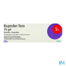 Afbeelding in Gallery-weergave laden, Ibuprofen Teva Gel Tube 120g
