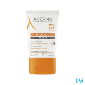 Aderma Protect Pocket Fluide Onzichtb. Spf50+ 30ml